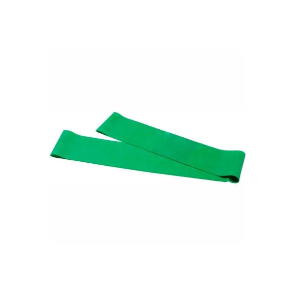 CanDo Exercise Band Loop, 30" Long, Green, 10/PK